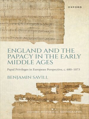 cover image of England and the Papacy in the Early Middle Ages